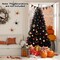 Artificial Christmas Tree with 6 Lighting Modes and Spooky Sounds for Halloween Decoration
